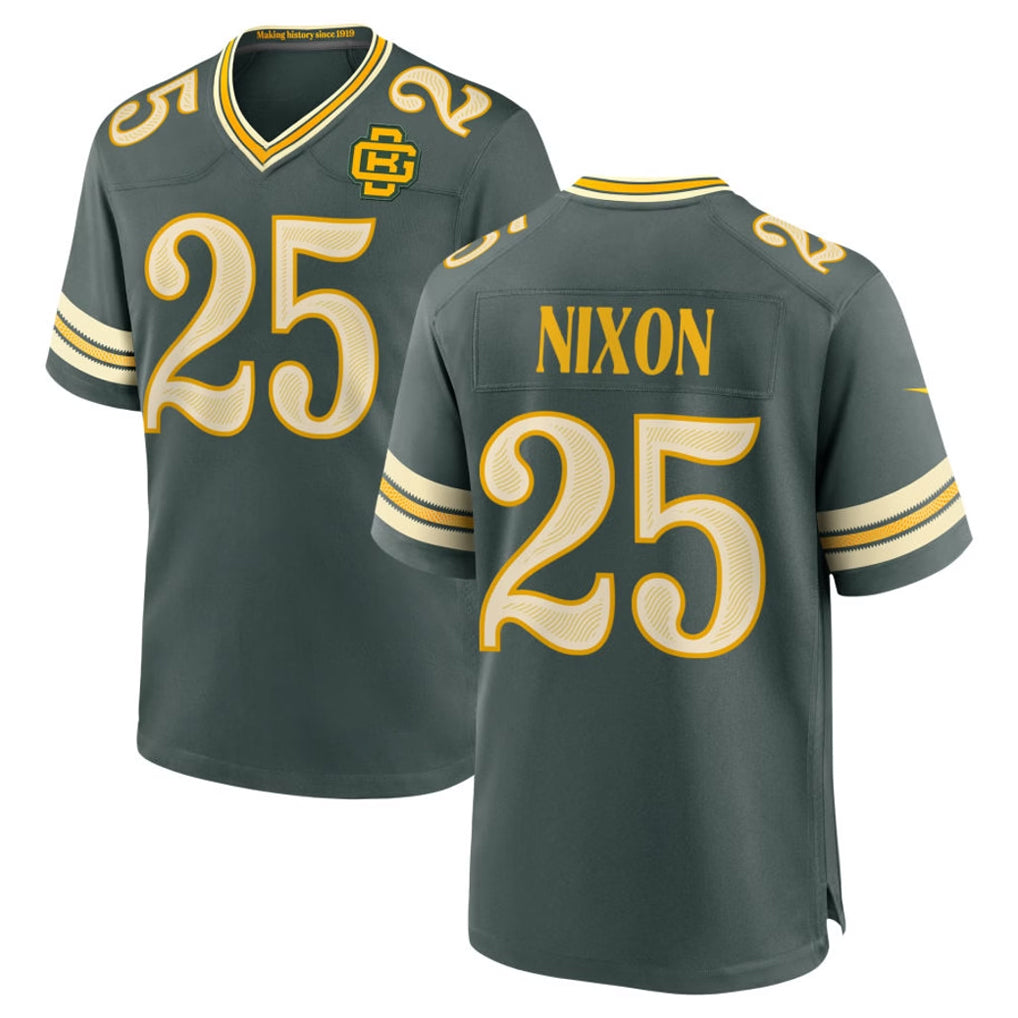 GB.Packers #25 Keisean Nixon Player Green 2026 Rivalries Collection Home Game Ldoa Stitched Jerseys
