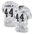 C.Browns #44 Harold Fannin Jr. Player Arctic Camo Salute to Service Limited Home Game Ldoa Stitched Jerseys