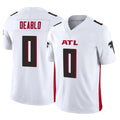 A.Falcons #0 Divine Deablo Player White Vapor F.U.S.E. Limited Home Game Ldoa Stitched Jerseys
