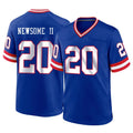 NY.Giants #20 Greg Newsome II Player Royal Classic Home Game Ldoa Stitched Jerseys