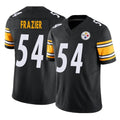 P.Steelers #54 Zach Frazier Player Black Limited Vapor F.U.S.E. Home Game Ldoa Stitched Jerseys