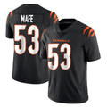 C.Bengals #53 Boye Mafe Player Black Vapor Untouchable Limited Home Game Ldoa Stitched Jerseys