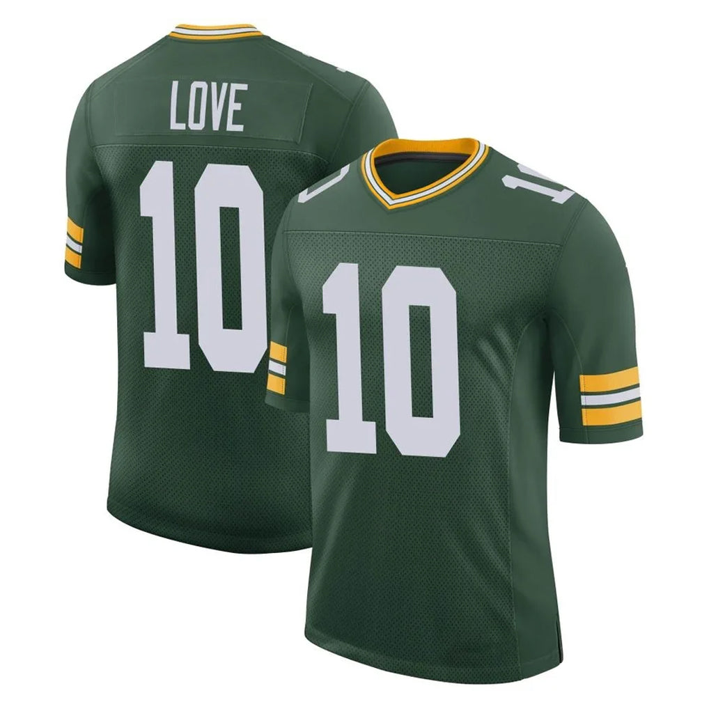 GB.Packers #10 Jordan Love Player Green Limited Classic Home Game Ldoa Stitched Jerseys