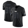 LA.Rams #91 Kobie Turner Player Black Impact Limited Home Game Ldoa Stitched Jerseys