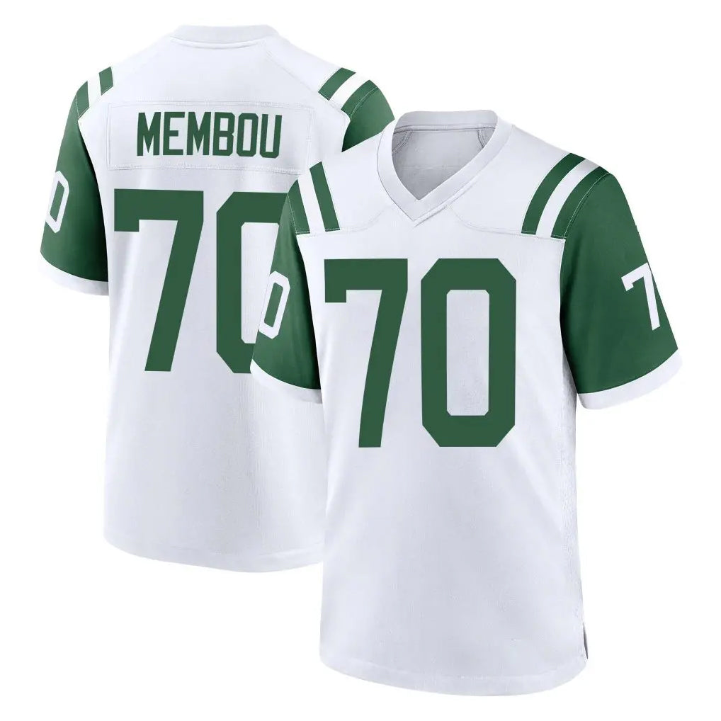 NY.Jets #70 Armand Membou Player White Classic Home Game Ldoa Stitched Jerseys