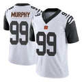 C.Bengals #99 Myles Murphy Player White Color Rush Vapor Untouchable Limted Home Game Ldoa Stitched Jerseys