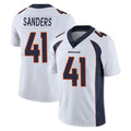 D.Broncos #41 Drew Sanders Player White Vapor Untouchable Limited Home Game Ldoa Stitched Jerseys