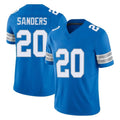 D.Lions #20 Barry Sanders Player Blue Limited Vapor F.U.S.E. Alternate Home Game Ldoa Stitched Jerseys
