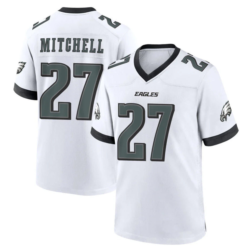 P.Eagles #27 Quinyon Mitchell Player White Game Home Ldoa Stitched Jerseys