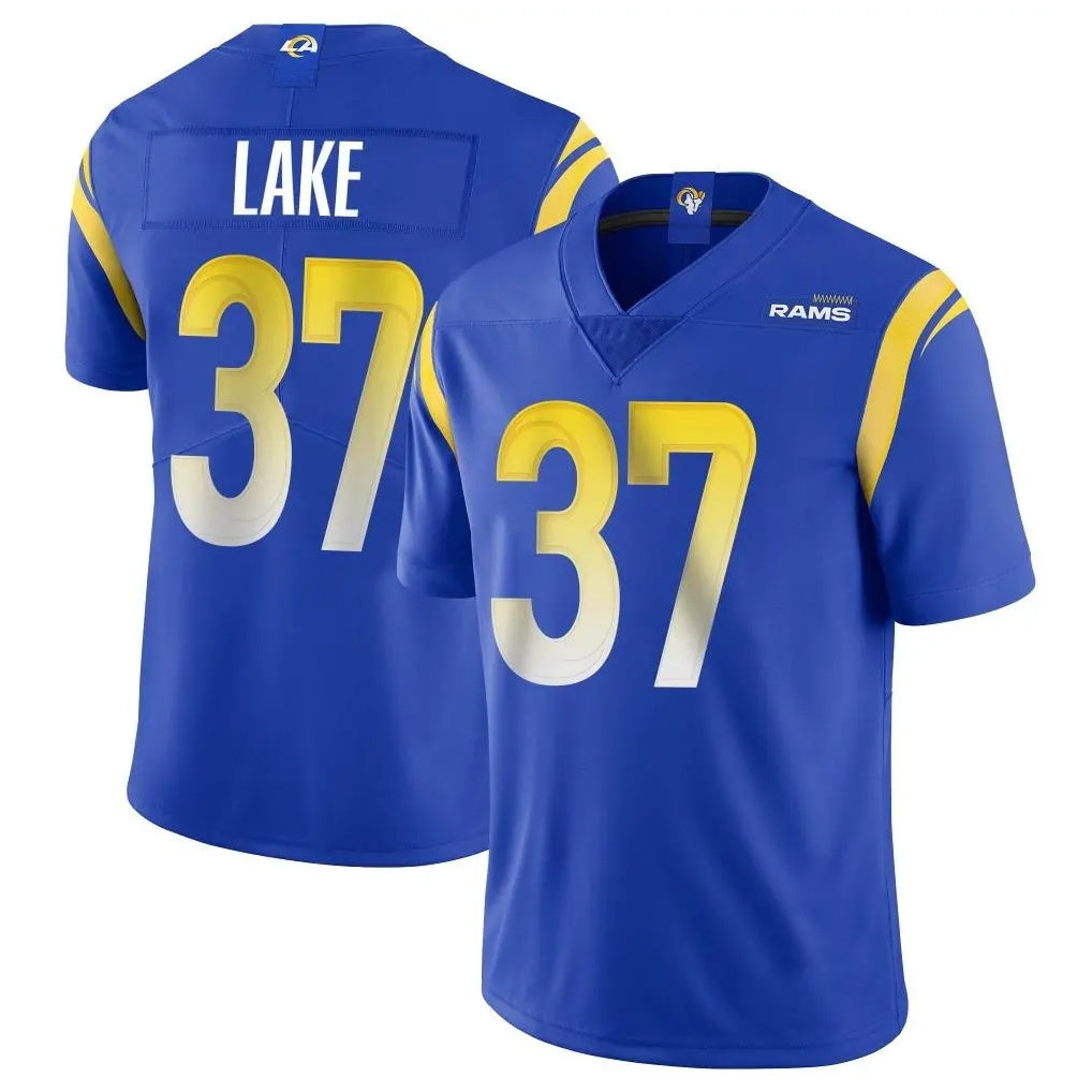 LA.Rams #37 Quentin Lake Player Royal Limited Vapor Untouchable Home Game Ldoa Stitched Jerseys