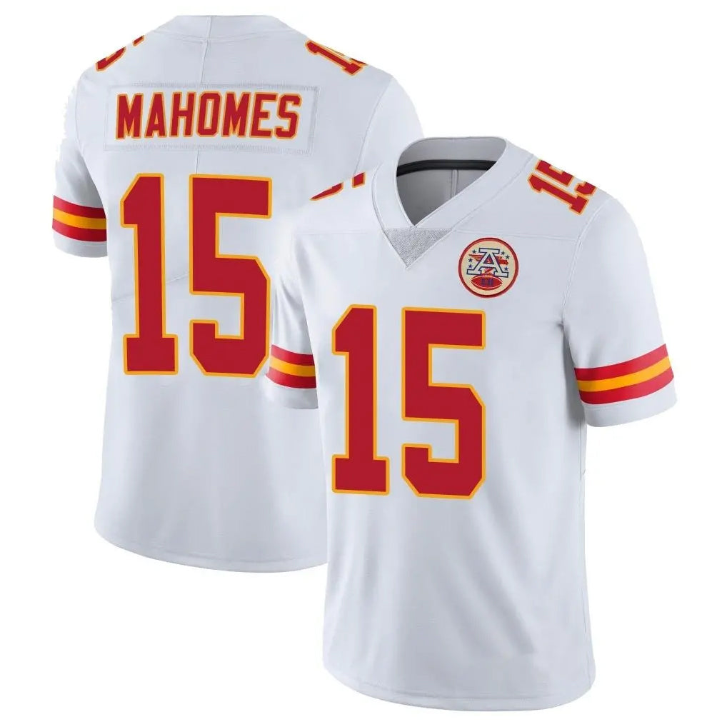KC.Chiefs #15 Patrick Mahomes Player White Limited Vapor Untouchable Home Game Ldoa Stitched Jerseys