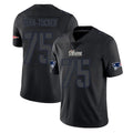 NE.Patriots #75 Alijah Vera-Tucker Player Black Impact LImited Home Game Ldoa Stitched Jerseys