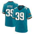 J.Jaguars #39 Cam Little Player Teal Prowler Throwback Limited Home Game Ldoa Stitched Jerseys