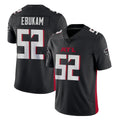 A.Falcons #52 Samson Ebukam Player Black Vapor Untouchable Limited Home Game Ldoa Stitched Jerseys