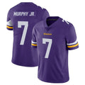 M.Vikings #7 Byron Murphy Jr. Player Purple Limited Vapor Untouchable Home Game Ldoa Stitched Jerseys