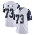 D.Cowboys #73 Tyler Smith Player White-Navy Limited Color Rush Vapor Untouchable Home Game Ldoa Stitched Jerseys