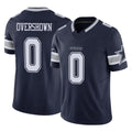 D.Cowboys #0 DeMarvion Overshown Player Navy Limited Vapor F.U.S.E. Home Game Ldoa Stitched Jerseys