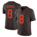 C.Browns #8 Dillon Gabriel Player Browns Color Rush Limited Home Game Ldoa Stitched Jerseys