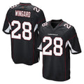 A.Cardinals #28 Andrew Wingard Player Black Home Game Stitched Jerseys