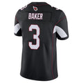 A.Cardinals #3 Budda Baker Player Black Vapor Limited Home Game Ldoa Stitched Jerseys