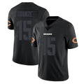 C.Bears #15 Rome Odunze Player Black Impact Limited Game Ldoa Stitched Jerseys