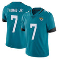 J.Jaguars #7 Brian Thomas Jr. Player Teal Vapor Untouchable Limited Home Game Ldoa Stitched Jerseys