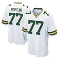 GB.Packers #77 Jordan Morgan Player White Home Game Ldoa Stitched Jerseys