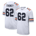 C.Bears #62 Joe Thuney Player White Classic Home Game Ldoa Stitched Jerseys