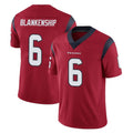 H.Texans #6 Reed Blankenship Player Red Limited Vapor Untouchable Home Game Ldoa Stitched Jerseys