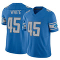 D.Lions #45 Devin White Player Blue Vapor F.U.S.E. Limited Home Game Ldoa Stitched Jerseys