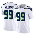 S.Seahawks #99 Leonard Williams Player White Limited Vapor F.U.S.E. Home Game Ldoa Stitched Jerseys