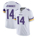 M.Vikings #14 Jauan Jennings Player White Limited Vapor Untouchable Home Game Ldoa Stitched Jerseys