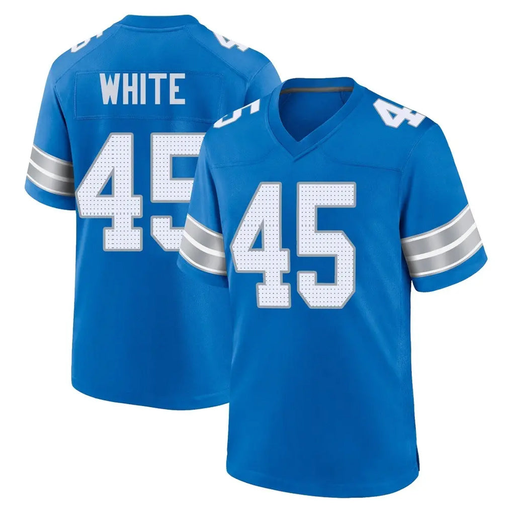 D.Lions #45 Devin White Player Blue Alternate Home Game Ldoa Stitched Jerseys