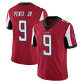 A.Falcons #9 Michael Penix Jr. Player Red Color Vapor Untouchable Limited Home Game Ldoa Stitched Jerseys