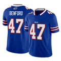 B.Bills #47 Christian Benford Player Royal Vapor F.U.S.E. Limited Home Game Ldoa Stitched Jerseys