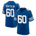IN.Colts #60 Tanor Bortolini Player Royal Limited Home Game Ldoa Stitched Jerseys