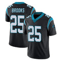 C.Panthers #25 Jonathon Brooks Player Black Vapor Untouchable Limited Game Ldoa Stitched Jerseys