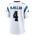 C.Panthers #4 Tetairoa McMillan Player White Home Game Ldoa Stitched Jerseys