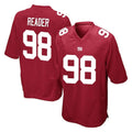 NY.Giants #98 DJ Reader Player Red Home Game Ldoa Stitched Jerseys
