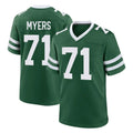 NY.Jets #71 Josh Myers Player Green Legacy Home Game Ldoa Stitched Jerseys
