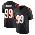 C.Bengals #99 Myles Murphy Player Black Vapor F.U.S.E. Limited Home Game Ldoa Stitched Jerseys