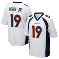 D.Broncos #19 Marvin Mims Jr. Player White Game Ldoa Stitched Jerseys