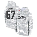 S.Seahawks #67 Charles Cross Player Arctic Camo Limited Salute to Service Pullover Hoodies Game Ldoa Stitched Jerseys