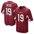 A.Cardinals #19 Carson Beck Player Cardinal Home Game Ldoa Stitched Jerseys