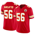 KC.Chiefs #56 George Karlaftis Player Red Limited Vapor F.U.S.E. Home Game Ldoa Stitched Jerseys