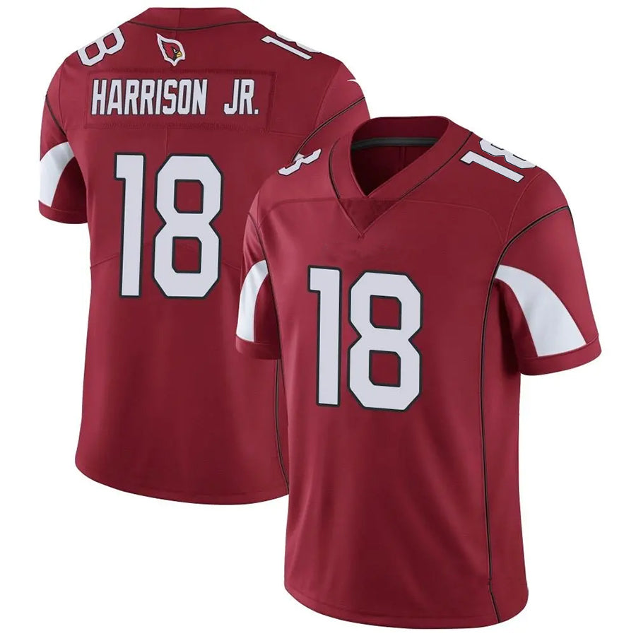 A.Cardinals #18 Marvin Harrison Jr. Player Red Limited Vapor Untouchable Ldoa Stitched Jerseys