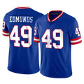 NY.Giants #49 Tremaine Edmunds Player Royal Classic Vapor Home Game Ldoa Stitched Jerseys