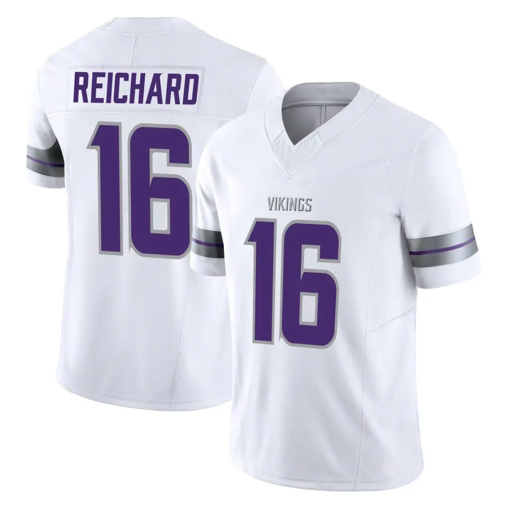 M.Vikings #16 Will Reichard Player White Limited Alternate Vapor F.U.S.E. Home Game Ldoa Stitched Jerseys