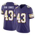 M.Vikings #43 Andrew Van Ginkel Player Purple Limited Classic Vapor F.U.S.E. Home Game Ldoa Stitched Jerseys