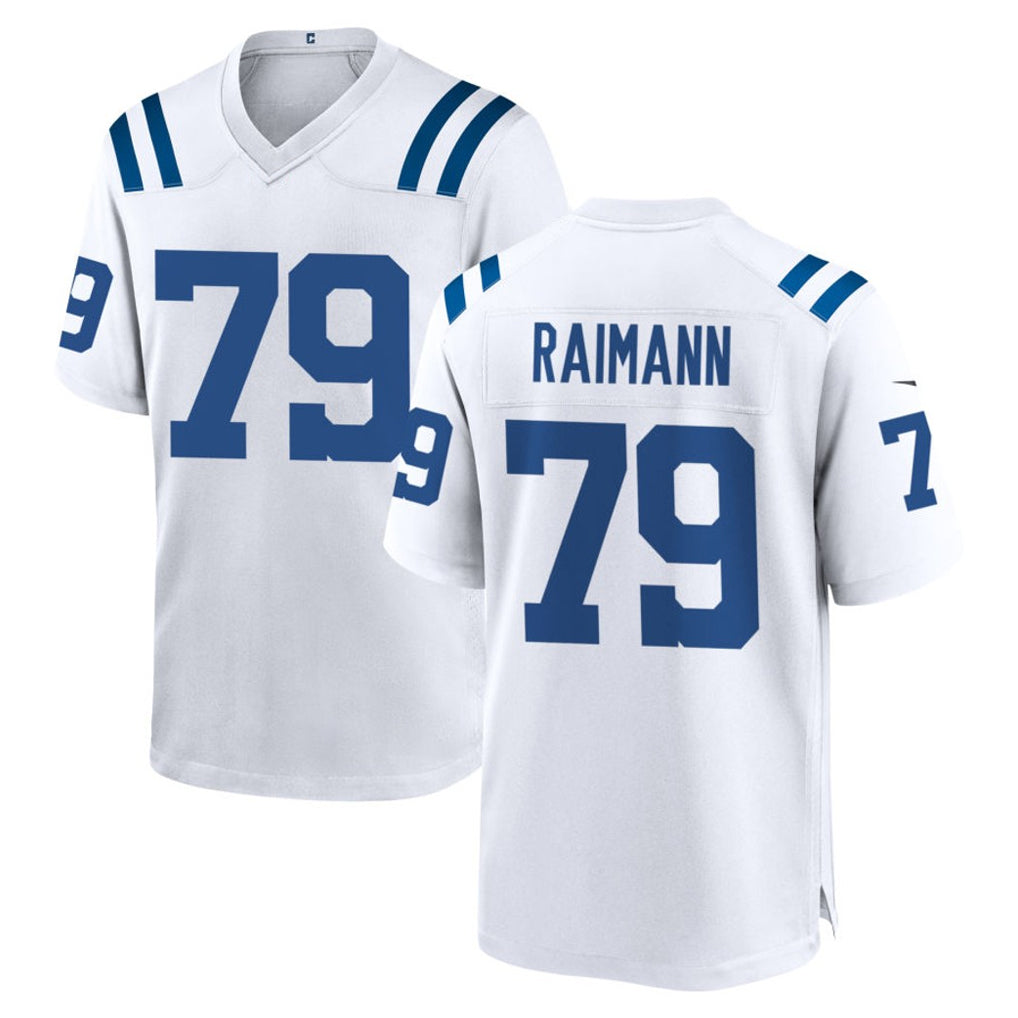 IN.Colts #79 Bernhard Raimann Player White Home Game Ldoa Stitched Jerseys